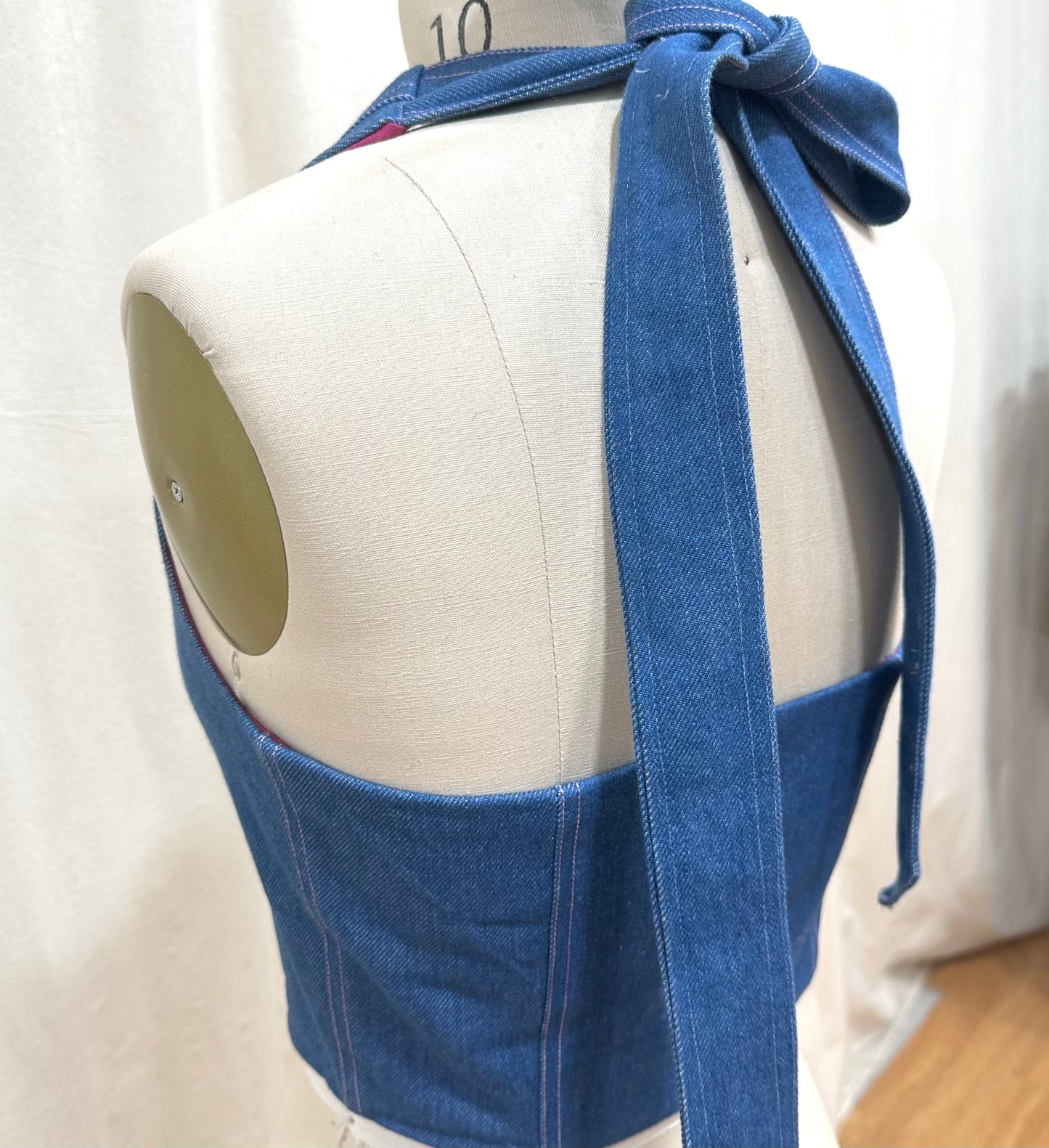 Maurita Vest - Denim