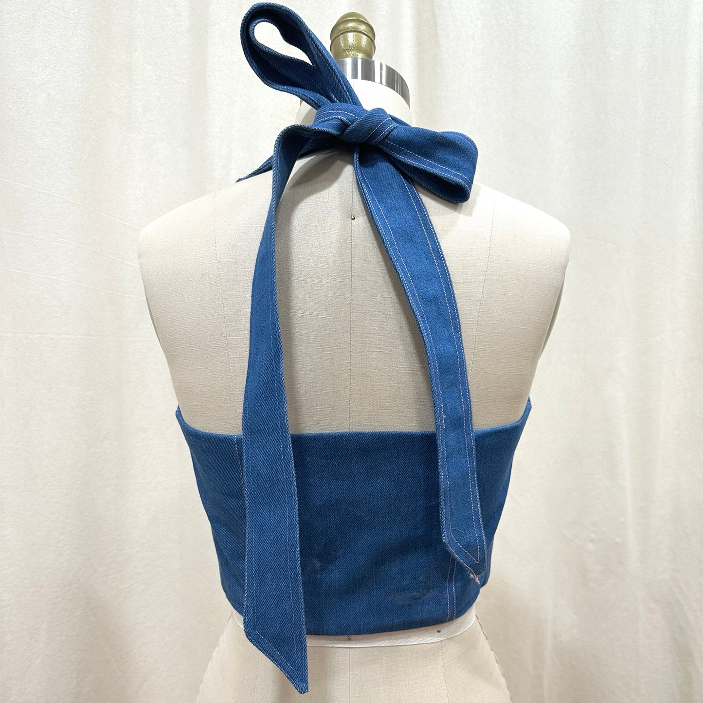 Maurita Vest - Denim