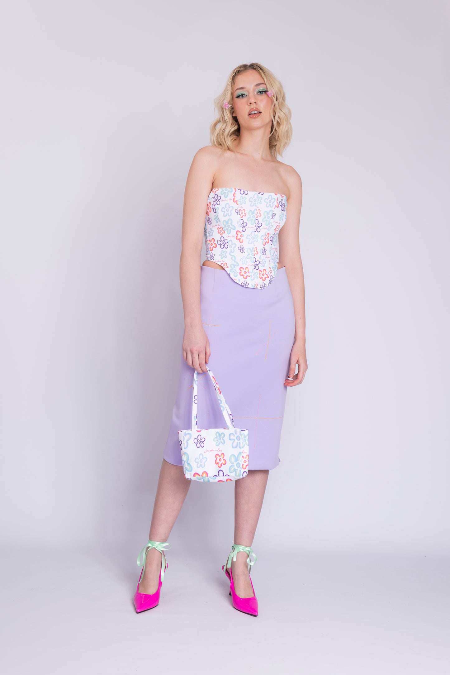 MIDI ME SKIRT - VIOLA