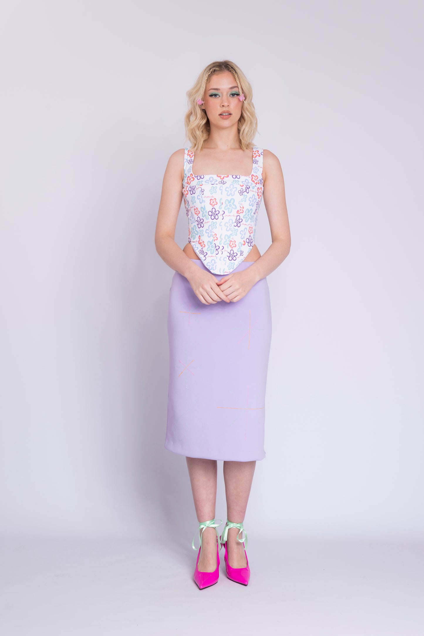 PREPPY GIRL CORSET- JOSIE-ROSIE